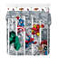 Marvel Comics Avengers Comic Cool 100% Cotton Double Bed Set (3 Pc)