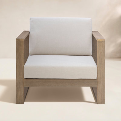 Cove Eucalyptus Patio Lounge Chair