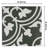 Arte 10" x 10" Porcelain Patterned Wall & Floor Tile