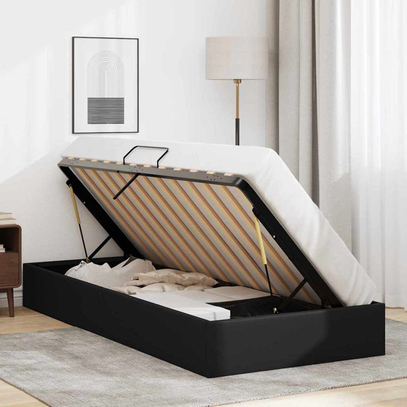 Bed, Single (3'), Black