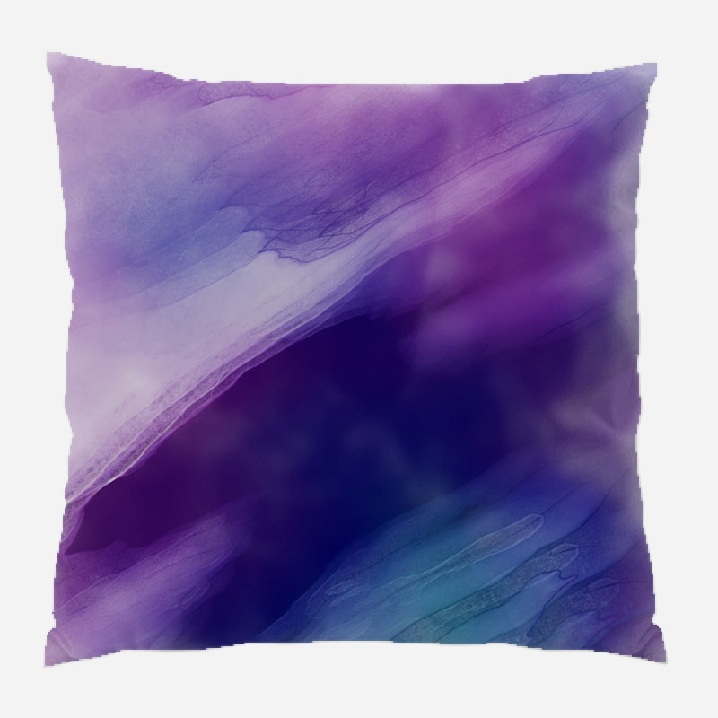 Coussin décoratif Blanken, Microsuède, Intérieur
