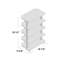Bernardetta 74.9cm H x 48cm W Etagere Bookcase