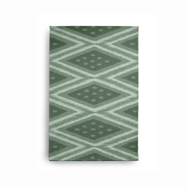 Chenille Geometric Indoor Rug