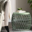 Élégante table d'appoint en fer matte de 19,28 po, légère et d'une capacité de charge maximale de 20 lb, avec capacité de poids légère et élégante-1050541751
