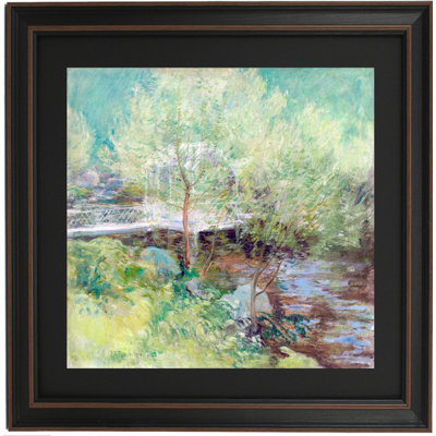 Le pont blanc par John Henry Twachtman