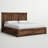 Emanuel Storage Platform Bed-1529130083
