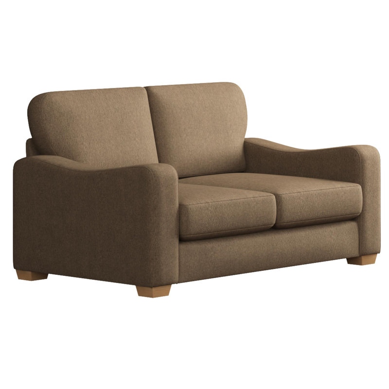 Theadford Two Seater, Fixed Back, Brick