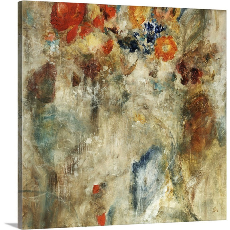 " Butterfly Wedding " by Jodi Maas, 16" H x 16" W x 1.5" D, Wrapped Canvas