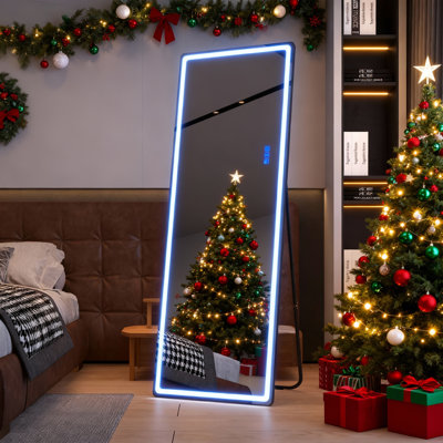 Arczi Metal Rectangle Floor Mirror