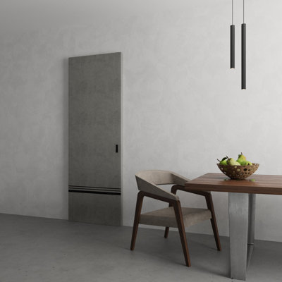Hidden Barn | Planum 0012 | Sturdy Finished Flush Modern Doors | Magic Concealed Sliding Set
