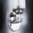 Engelberta Steel Armed Sconce-1893284994