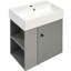 Meuble-lavabo flottant 21,6 po Modern-2034620592