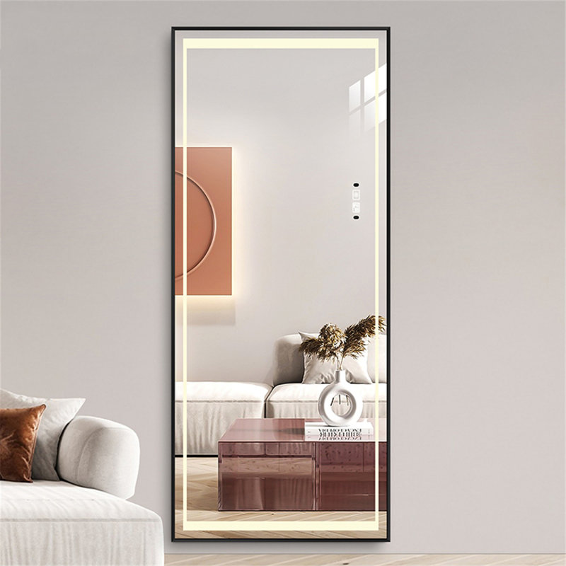Babble Smart LED Full Length Floor Mirror - Illuminated Vanity & Dressing Room Mirro