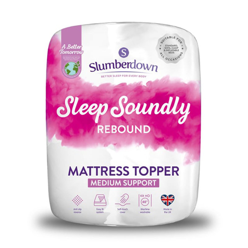 3cm Mattress Topper Sleep Soundly, Double (4'6)