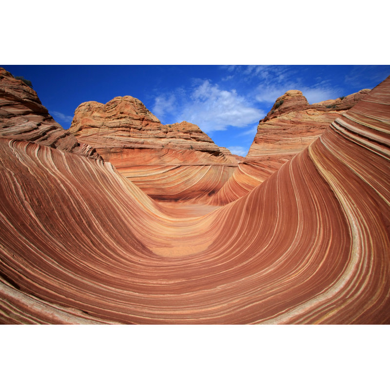 The Wave - Wrapped Canvas Print, 30cm H x 46cm W