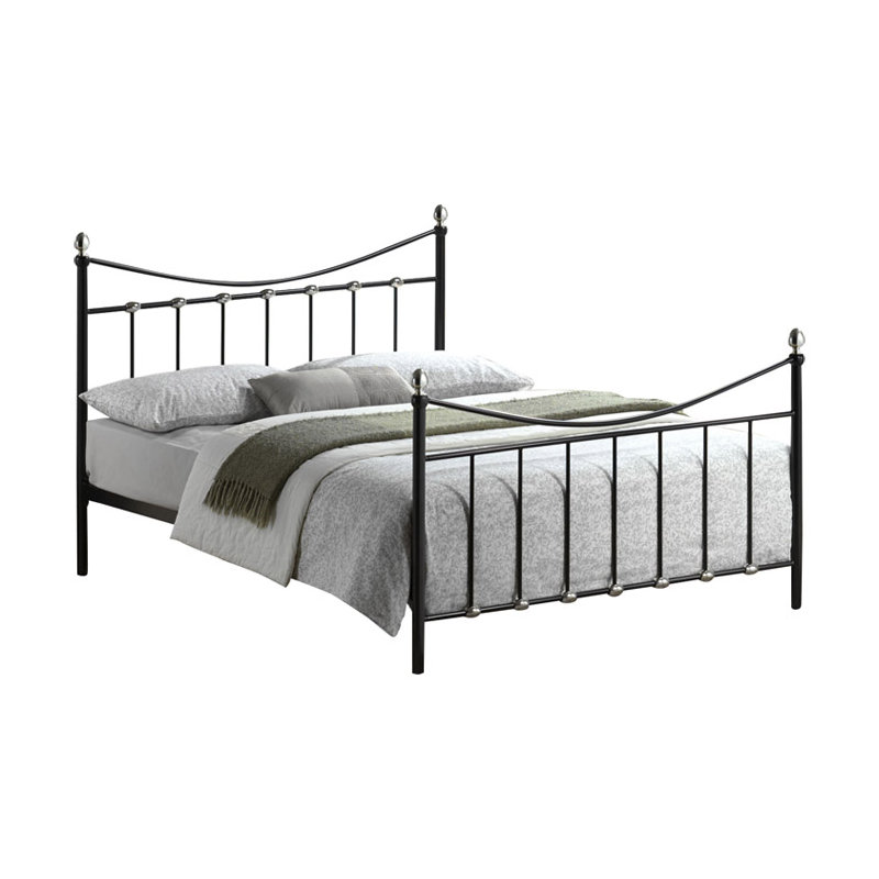 Metal Bed, Double (4'6)