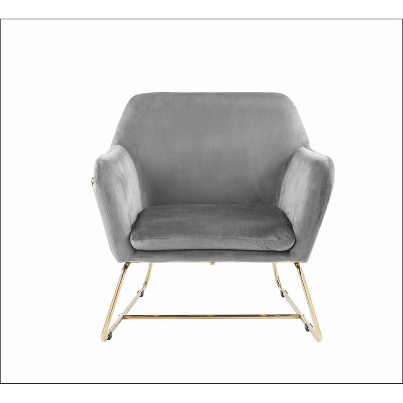 Gray Eudia Armchair, Gray