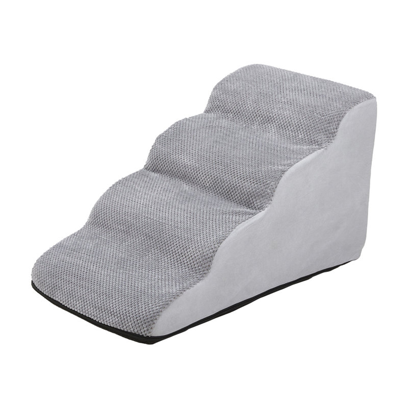 Non-Slip Pet Steps with Removable Cover, 40cm H x 40cm W x 72cm D