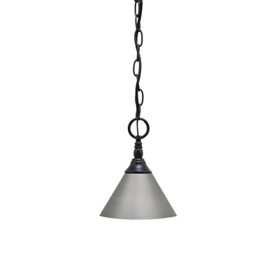 Mini-luminaire suspendu à chaîne avec abat-jour