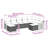 Vidaxl Garden Sofa Set Grey