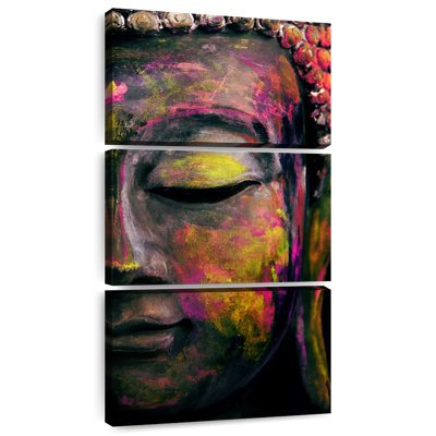 Bright Coloured Buddha