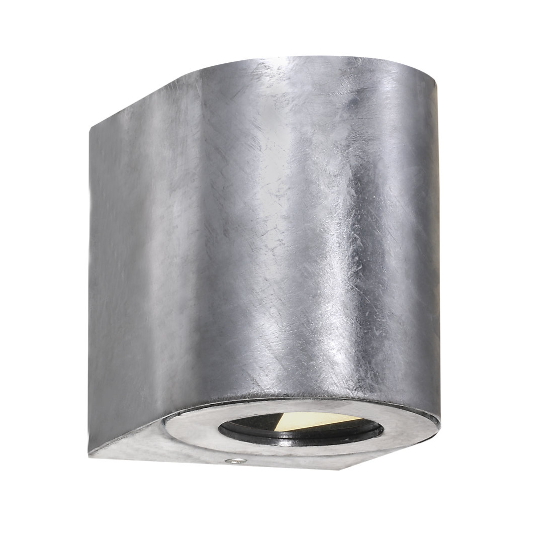 2 - Bulb 10.4cm H Integrated LED Outdoor Flush Mount