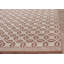 Tapis rouille fait à la main Lover's Knot