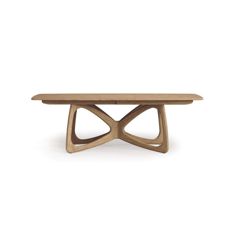 Butterfly Dining - Wood, Sand Oak, 30"H x 72"L x 46"W