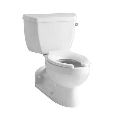 Barrington Two-Piece Elongated 1.0 GPF Toilet with Pressure Lite Flushing Technology and Left-Hand Trip Lever