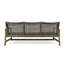 3 Seater With Long-Lasting Seating And Wood Frame Person Seat Stable-592297683