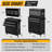 High capacity rolling tool chest with Wheels and Drawers, 8-Drawer Tool Storage Cabinet