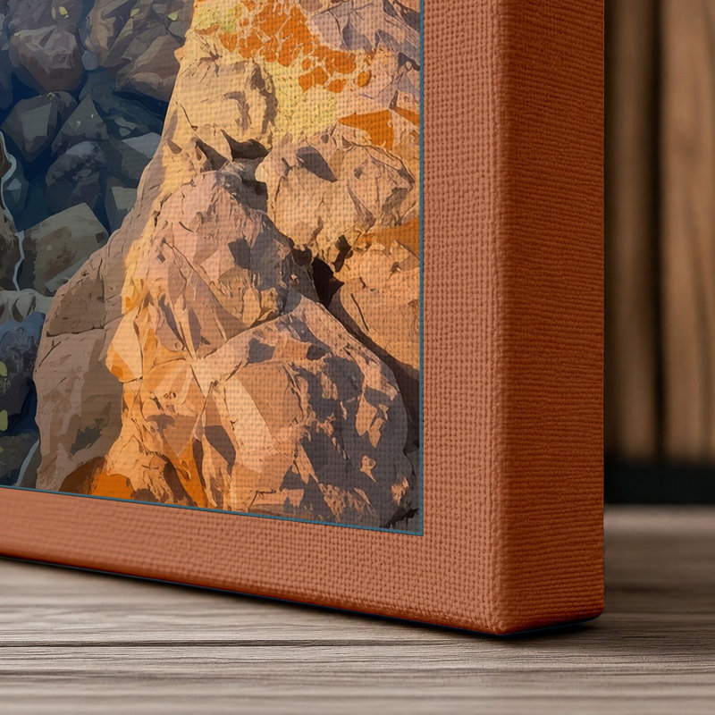 Print, 36x24 - 91.4 x 61.0 cm, Terracotta Border