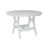 Berlin Gardens Harbor Natural Coastal Grey 48″ Round Bar Table