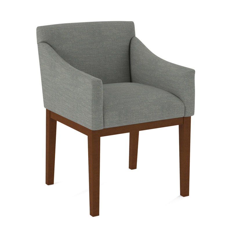 Upholstered Arm Chair, English Saddle, 61363-89