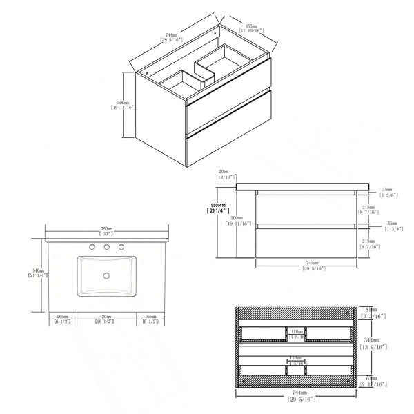 Dimensions du produit
