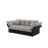 74.8" Queen Pull Out Sofa Bed - 3-In-1 Convertible Tufted Velvet Loveseat With 2 Soft Pillows​-1310929331