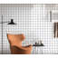 Panneaux muraux imitation marbre blanc et noir 23,6 po x 11,8 po Falkirk Moray (paquet de 10)