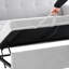 Canapé-lit convertible 3 en 1 de 165 cm (64,8 po) avec coussins, poches latérales et porte-gobelet.-1092998210