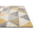 Rubino Modern Geometric White/Yellow Area Rug-1261948691