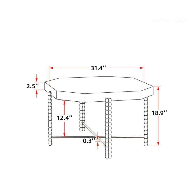 Table basse Bert
