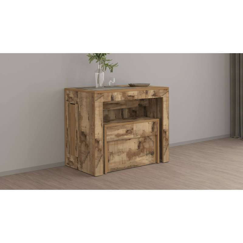Barrecchia 4 -Person Dining Set, Maple