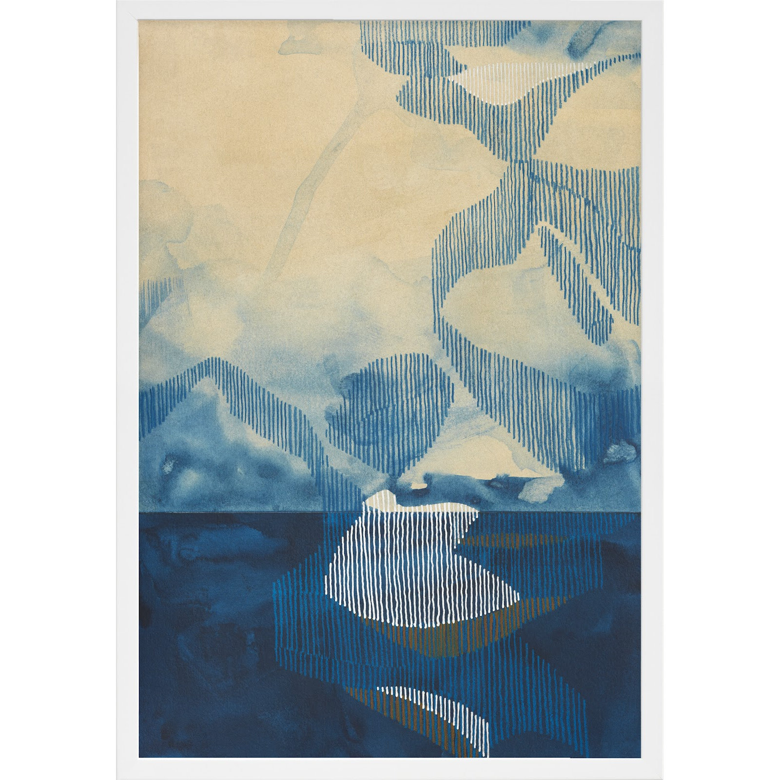 Far North 1 - Print, 20" H x 14" W x 1.25" D, White