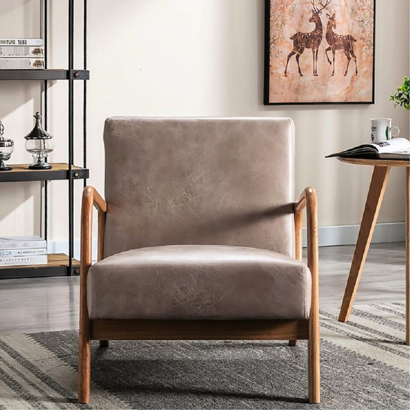 Fauteuil d'appoint Classic, Chameau clair