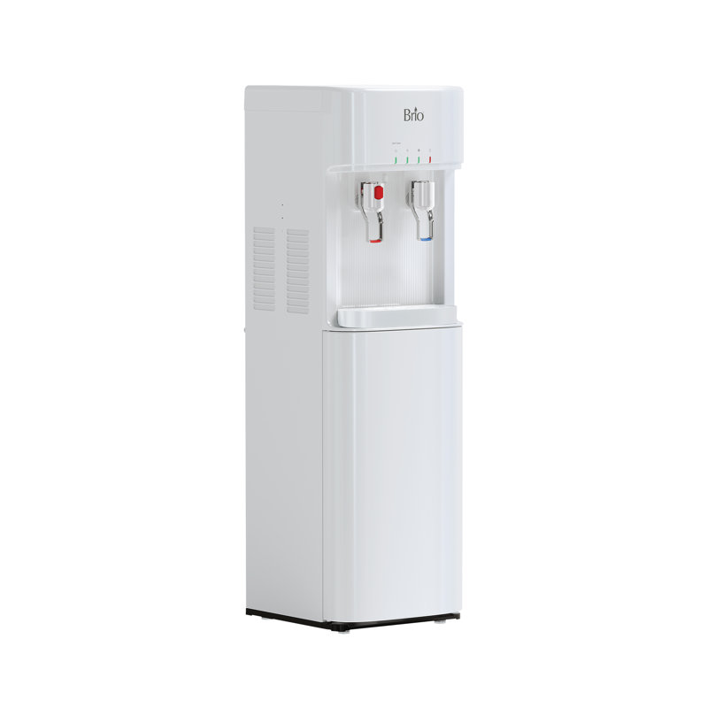 Brio Silver Free Standing Bottom Loading