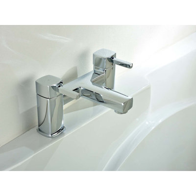 Morden 2 Handle Deck Bath Faucet Bath Filler