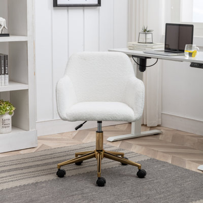 Adailyn Wool Office Chair