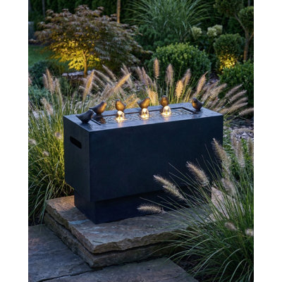 Outdoor Birdbath Fountain