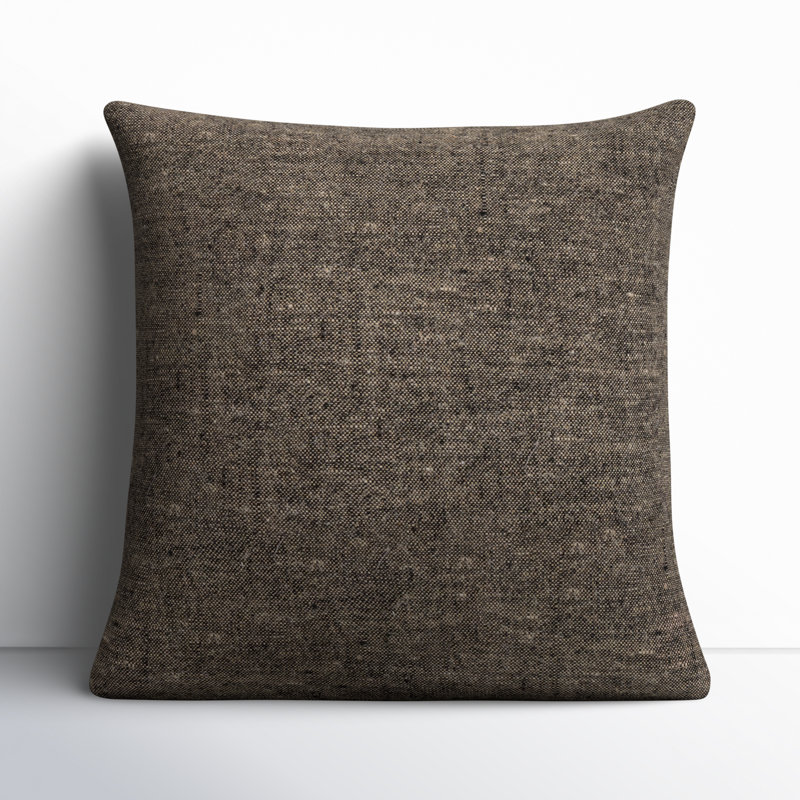 Coussin Alcona, Gris foncé, 20 po x 20 po, Inférieur