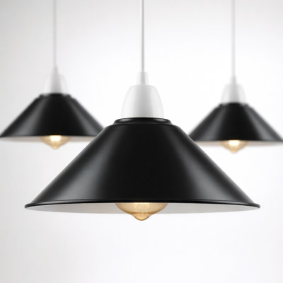 10cm H Metal Cone Lamp Shade