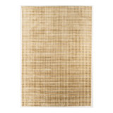 Hand Woven Cotton and Silk Geometric Area Rug